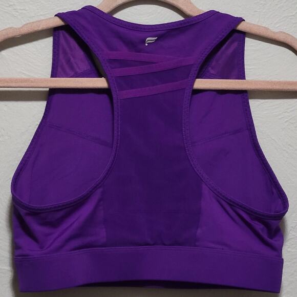 Fabletics Women's Large Trinity High Impact Sports Bra Triple Pocket Design - Picture 3 of 6